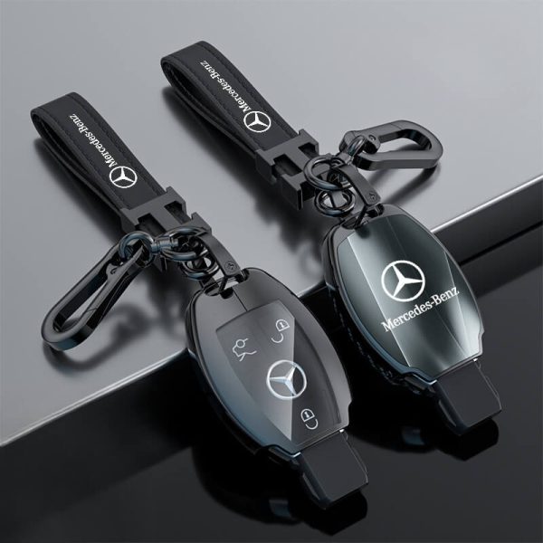 Ốp kim loại bọc chìa khoá ô tô Mercedes đẳng cấp