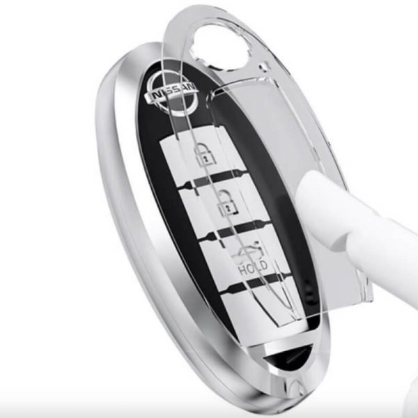 Ốp kim loại bọc chìa khóa ô tô Nissan đẳng cấp