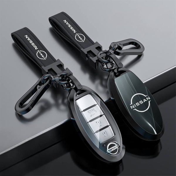 Ốp kim loại bọc chìa khóa ô tô Nissan đẳng cấp