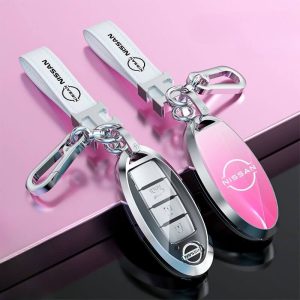 Ốp kim loại bọc chìa khóa ô tô Nissan đẳng cấp