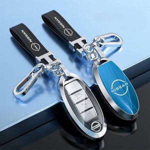 Ốp kim loại bọc chìa khóa ô tô Nissan đẳng cấp