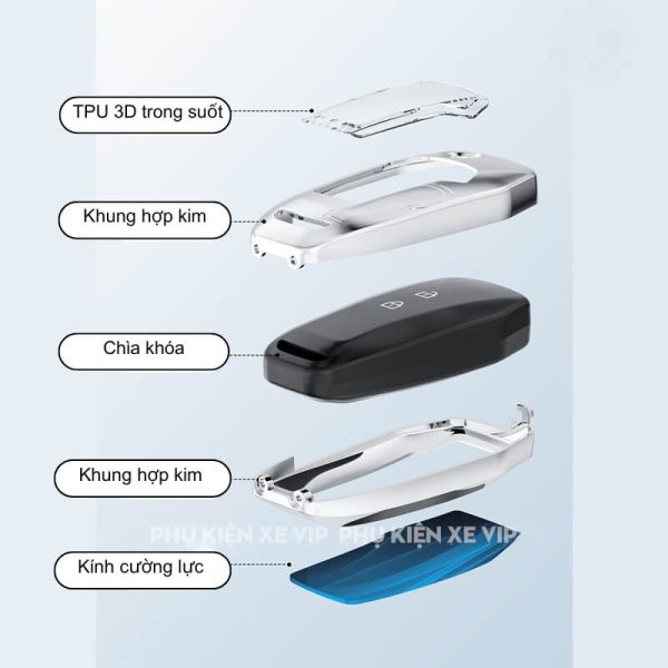 Ốp kim loại bọc chìa khóa ô tô Suzuki đẳng cấp