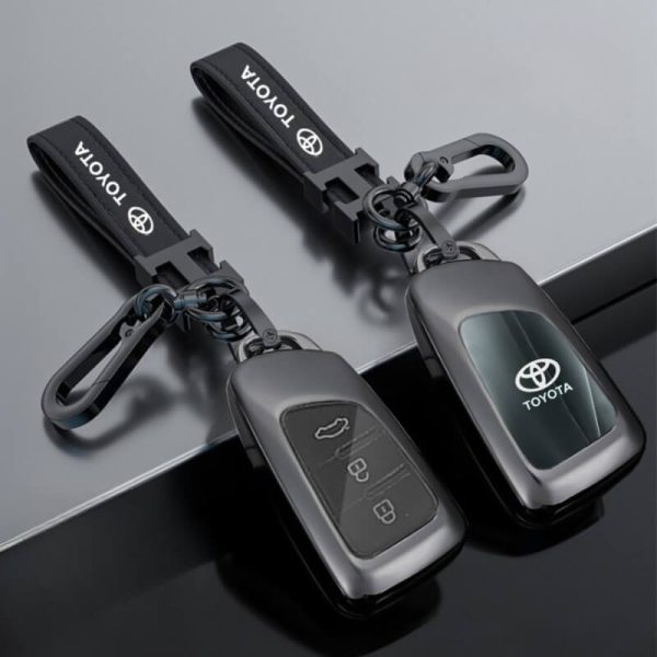 Ốp kim loại bọc chìa khoá ô tô Toyota đẳng cấp