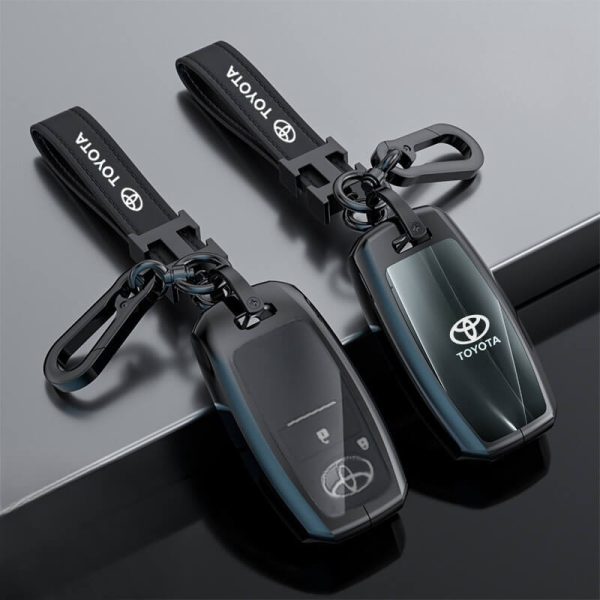 Ốp kim loại bọc chìa khoá ô tô Toyota đẳng cấp