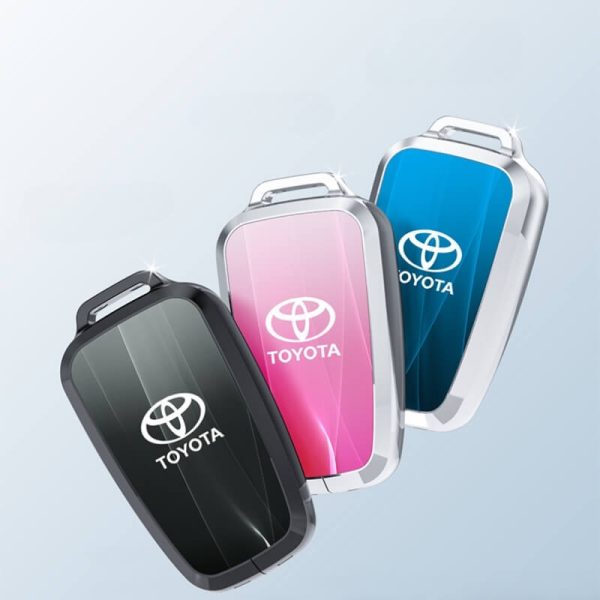 Ốp kim loại bọc chìa khoá ô tô Toyota đẳng cấp