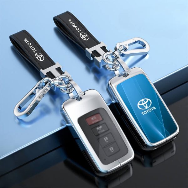 Ốp kim loại bọc chìa khóa ô tô Toyota đẳng cấp