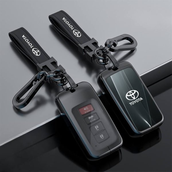 Ốp kim loại bọc chìa khóa ô tô Toyota đẳng cấp