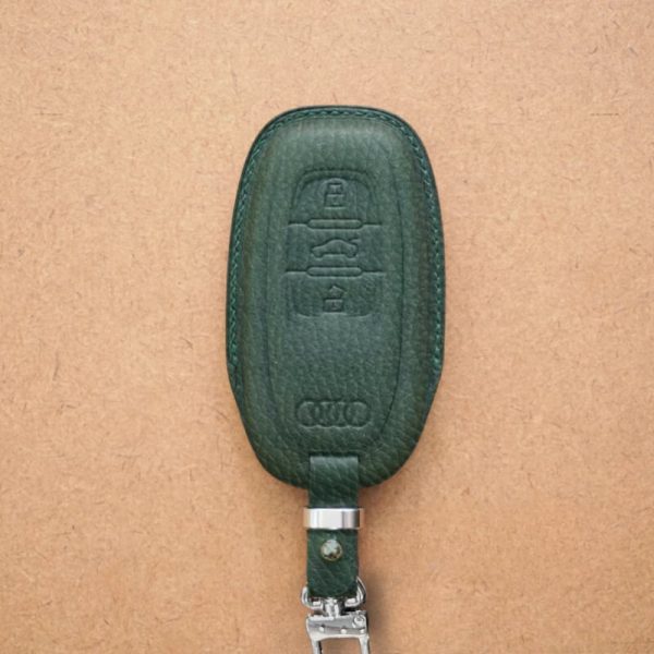 Bao da bọc chìa khóa ô tô Audi da Epsom sang trọng