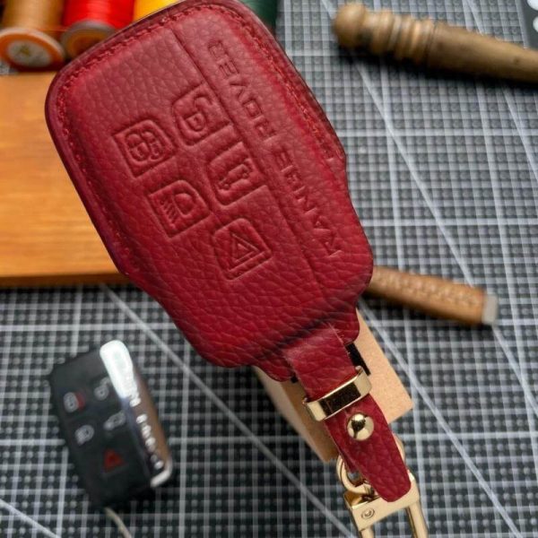 Bao da bọc chìa khóa ô tô Land Rover da Epsom sang trọng