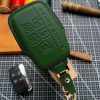 Bao da bọc chìa khóa ô tô Land Rover da Epsom sang trọng