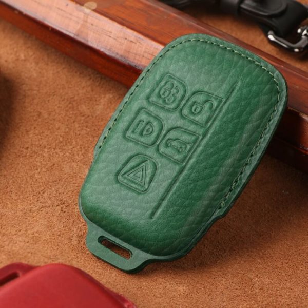 Bao Da Bọc Chìa Khóa Ô Tô Land Rover Da Epsom Sang Trọng - Hình ảnh 7
