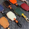 Bao da bọc chìa khóa ô tô KIA handmade cao cấp