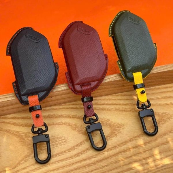 Bao da bọc chìa khóa ô tô KIA handmade cao cấp