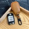 Bao da bọc chìa khóa ô tô KIA handmade cao cấp