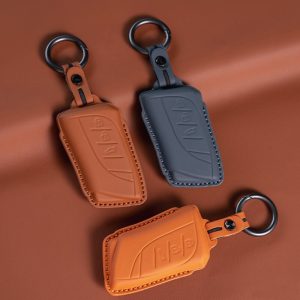 Bao da bọc chìa khóa ô tô Lexus da bò sang trọng