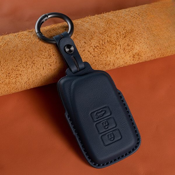 Bao da bọc chìa khóa ô tô Lexus da bò sang trọng