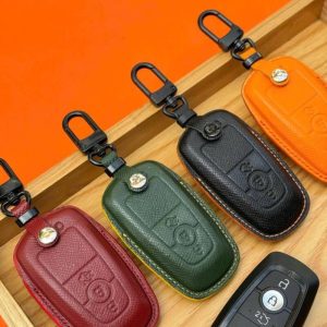 Bao da bọc chìa khóa ô tô Ford da Epsom sang trọng