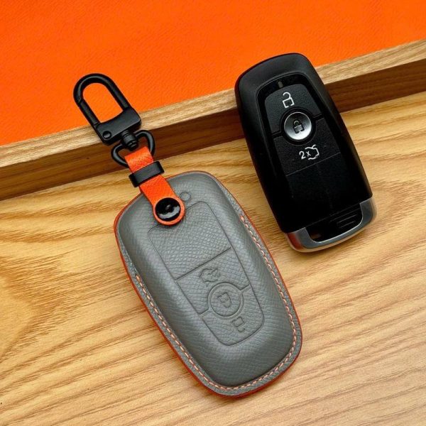 Bao da bọc chìa khóa ô tô Ford da Epsom sang trọng