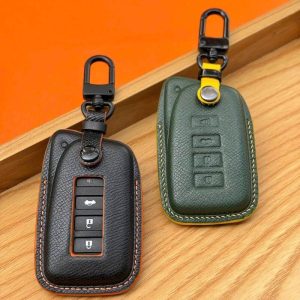 Bao da bọc chìa khóa ô tô Lexus handmade cao cấp