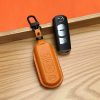 Bao da bọc chìa khóa ô tô Mazda handmade cao cấp