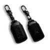 bao da bọc chìa khoá ô tô Mitsubishi handmade cao cấp