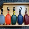 Bao da bọc chìa khóa ô tô Peugeot handmade cao cấp
