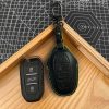 Bao da bọc chìa khóa ô tô Peugeot handmade cao cấp