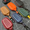 Bao da bọc chìa khoá ô tô Toyota handmade cao cấp