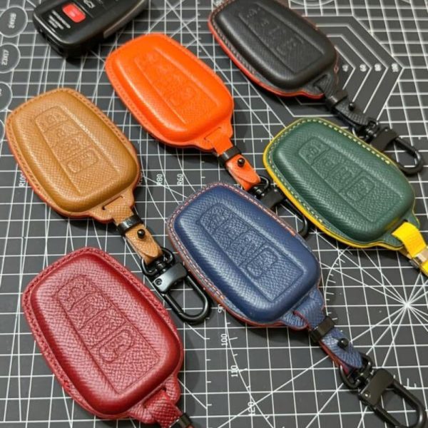 Bao da bọc chìa khoá ô tô Toyota handmade cao cấp
