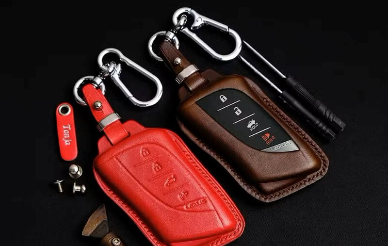 bao da chìa khóa, ốp chìa khóa ô tô Lexus