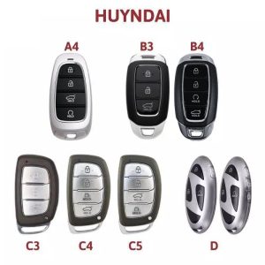 Mẫu chìa khóa ô tô Hyundai