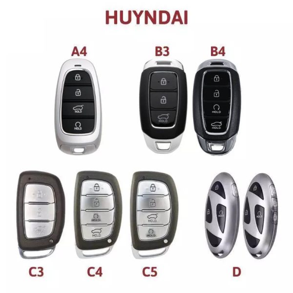 Mẫu chìa khóa ô tô Hyundai