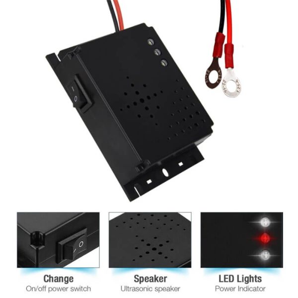 Máy đuổi chuột xe ô tô AM-366 thông minh, chống chuột hiệu quả