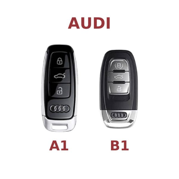 Bảng mẫu chìa khoá ô tô Audi