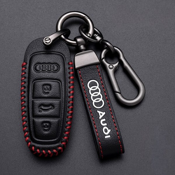 Bao da bọc chìa khóa Audi cao cấp