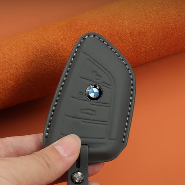 Bao da bọc chìa khóa ô tô BMW da bò sang trọng