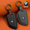 Bao da bọc chìa khóa ô tô BMW da bò sang trọng