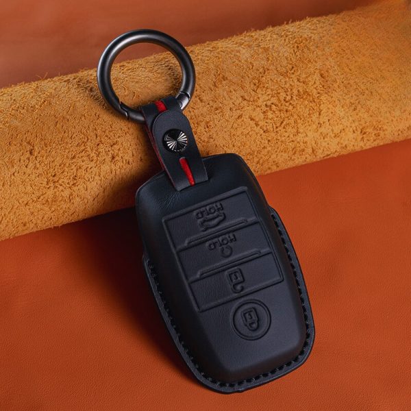 Bao da bọc chìa khóa ô tô KIA da bò sang trọng