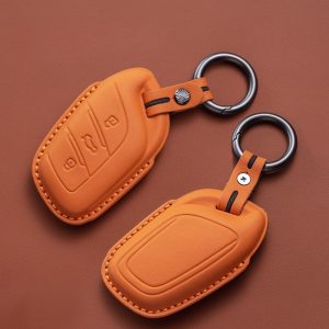 Bao da bọc chìa khóa ô tô MG da bò sang trọng