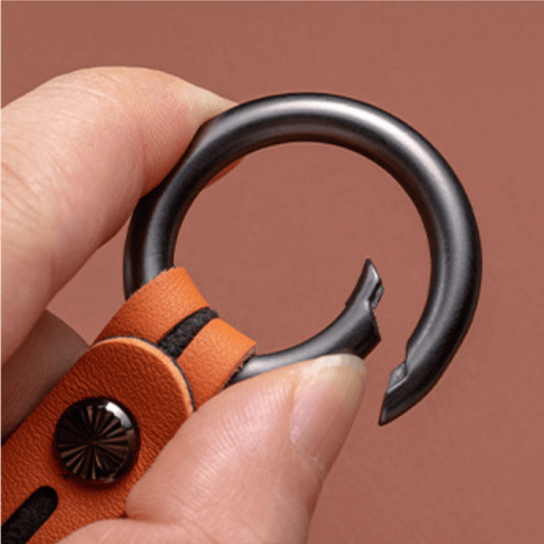 Bao da bọc chìa khóa ô tô da bò sang trọng (Top-grain leather)
