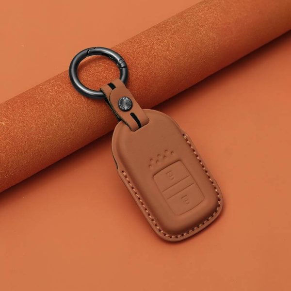 Bao da bọc chìa khoá ô tô Honda da bò sang trọng