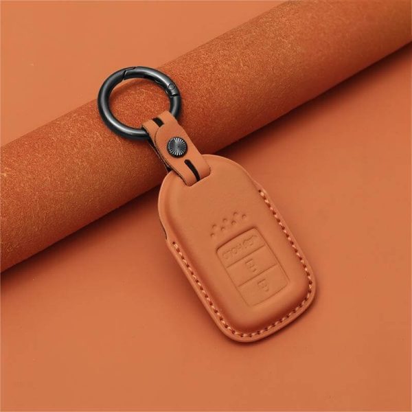 Bao da bọc chìa khoá ô tô Honda da bò sang trọng