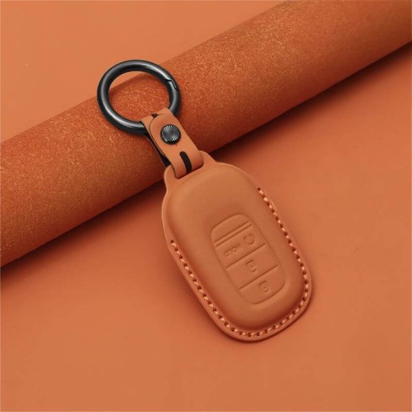 Bao da bọc chìa khoá ô tô Honda da bò sang trọng