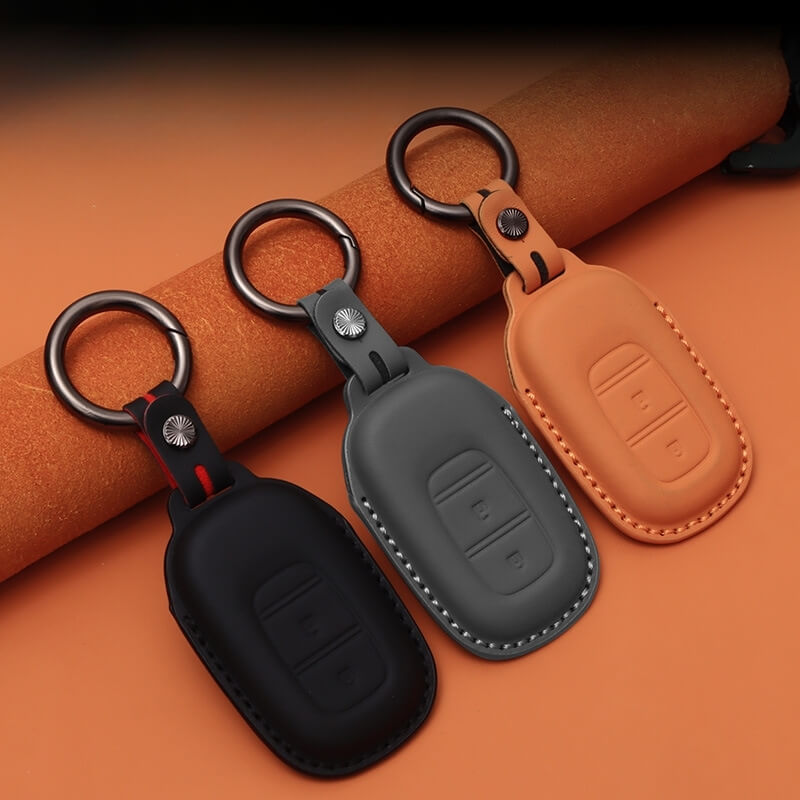 Bao da bọc chìa khoá ô tô Honda da bò sang trọng