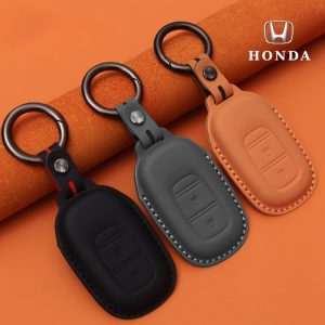 Bao da bọc chìa khóa ô tô Honda da bò sang trọng