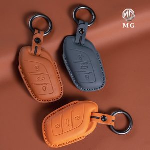 Bao da bọc chìa khóa ô tô MG da bò sang trọng