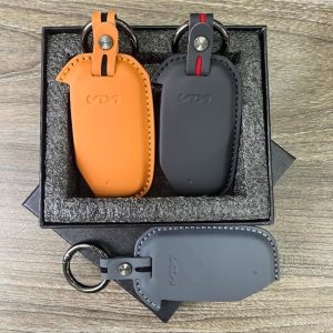 Bao da bọc chìa khóa ô tô KIA da bò sang trọng