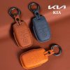 Bao da bọc chìa khóa ô tô KIA da bò sang trọng