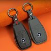 Bao da bọc chìa khoá ô tô Mercedes da bò sang trọng