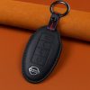 Bao da bọc chìa khóa ô tô Nissan da bò sang trọng